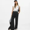 Ikon broek met dubbele tailleband