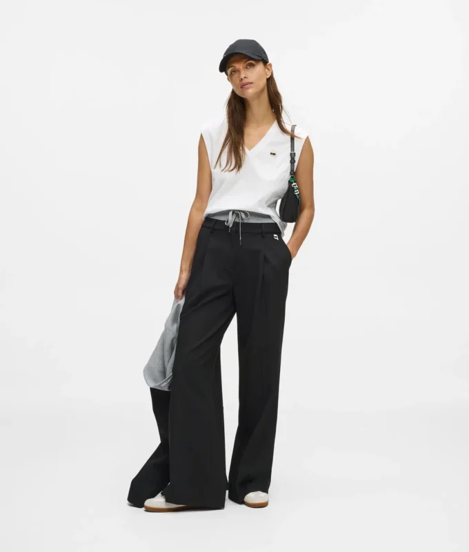 Ikon broek met dubbele tailleband