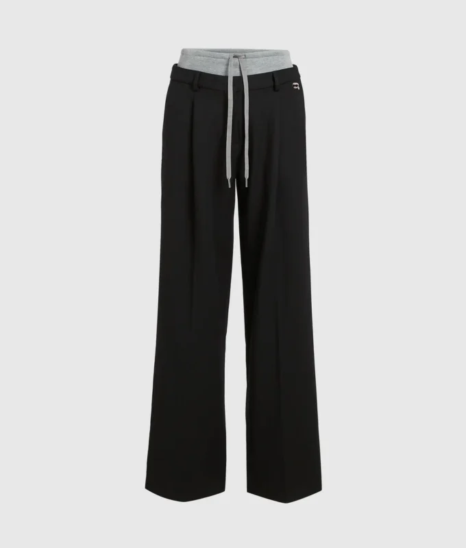 Ikon broek met dubbele tailleband