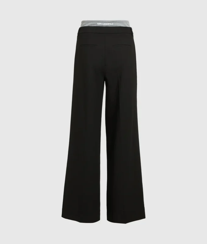 Ikon broek met dubbele tailleband