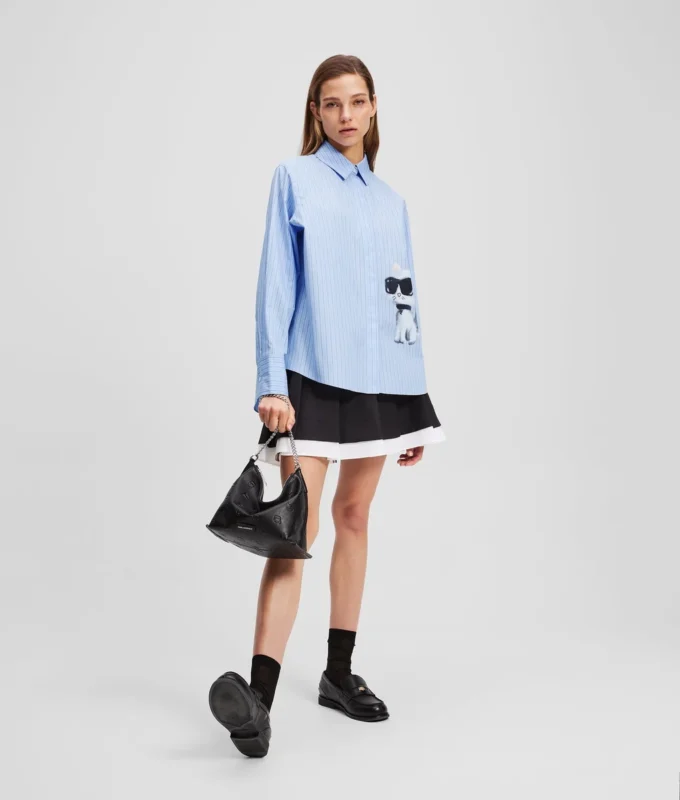 IKON CHOUPETTE GESTREEPT OVERHEMD
