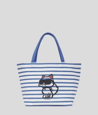 IKON CHOUPETTE GESTREEPTE SHOPPER