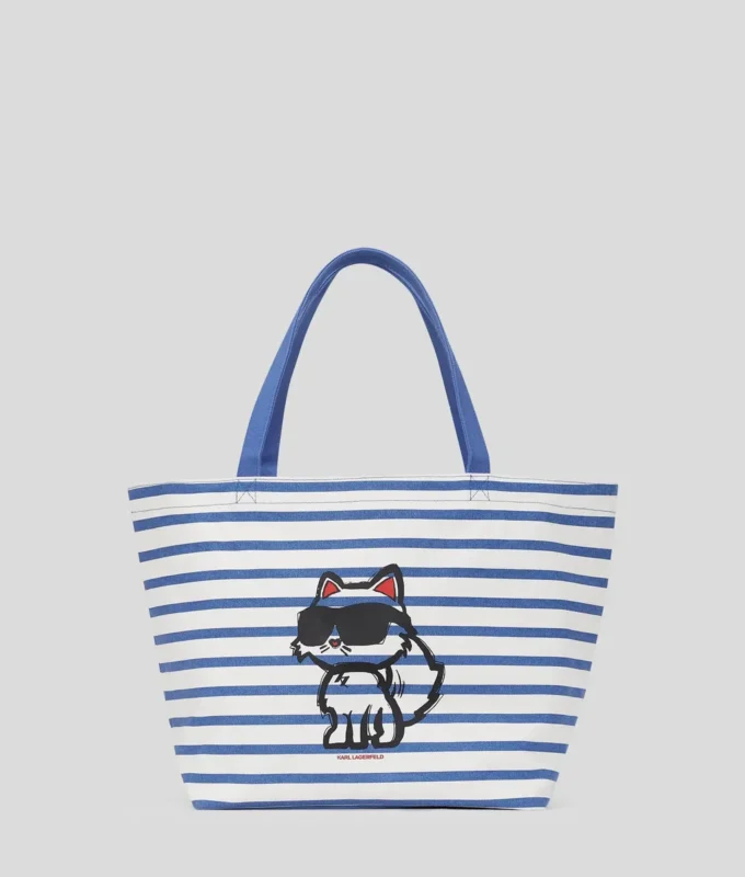 IKON CHOUPETTE GESTREEPTE SHOPPER