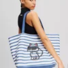 IKON CHOUPETTE GESTREEPTE SHOPPER