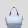 IKON CHOUPETTE GESTREEPTE SHOPPER