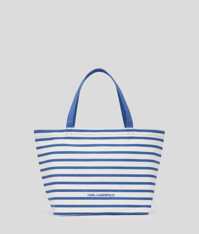 IKON CHOUPETTE GESTREEPTE SHOPPER