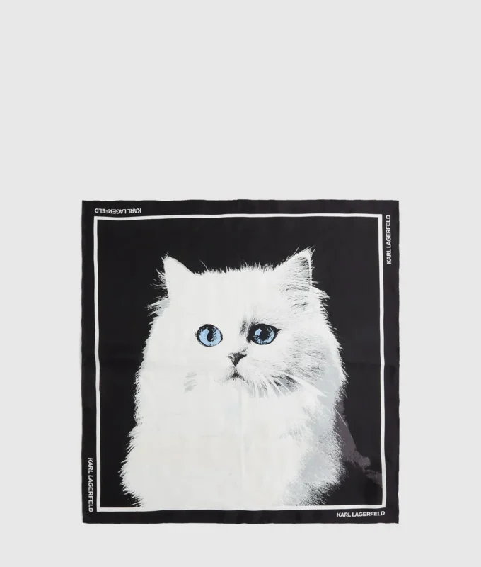 Ikon Choupette zijden sjaal