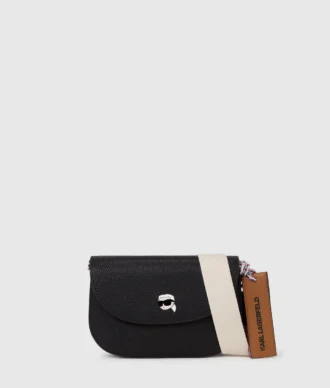 Ikon crossbodytas met kiezelmotief