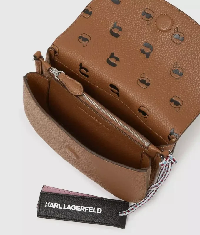 Ikon crossbodytas met kiezelmotief