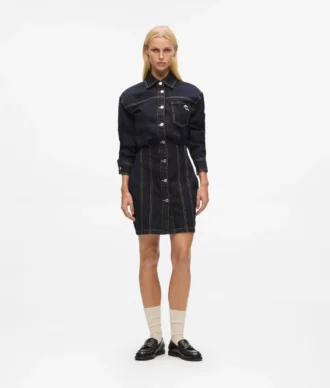 Ikon denim shirtjurk