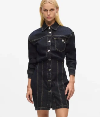 Ikon denim shirtjurk