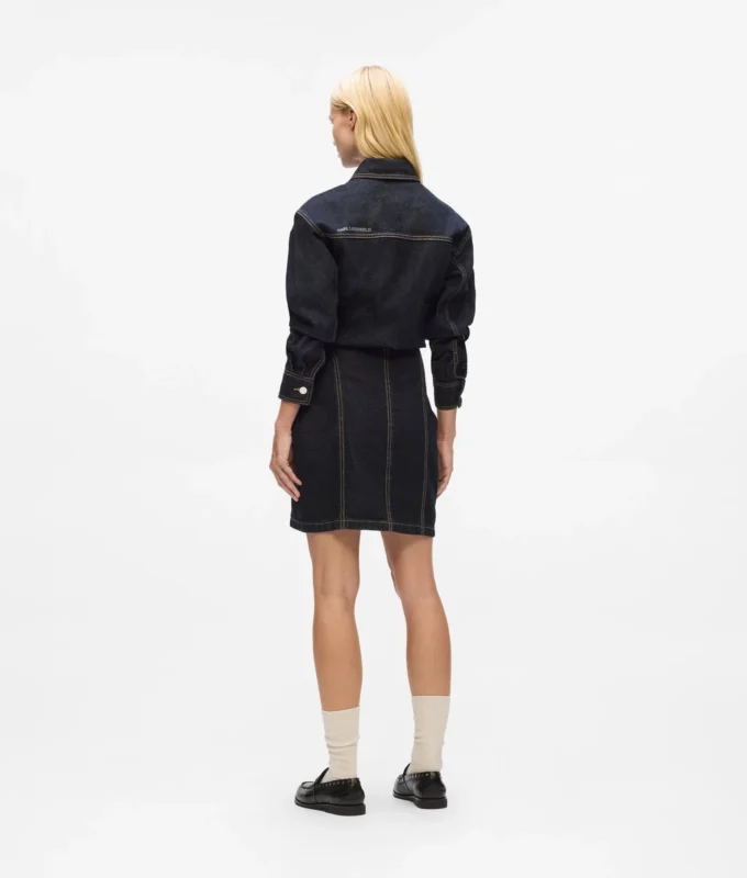 Ikon denim shirtjurk