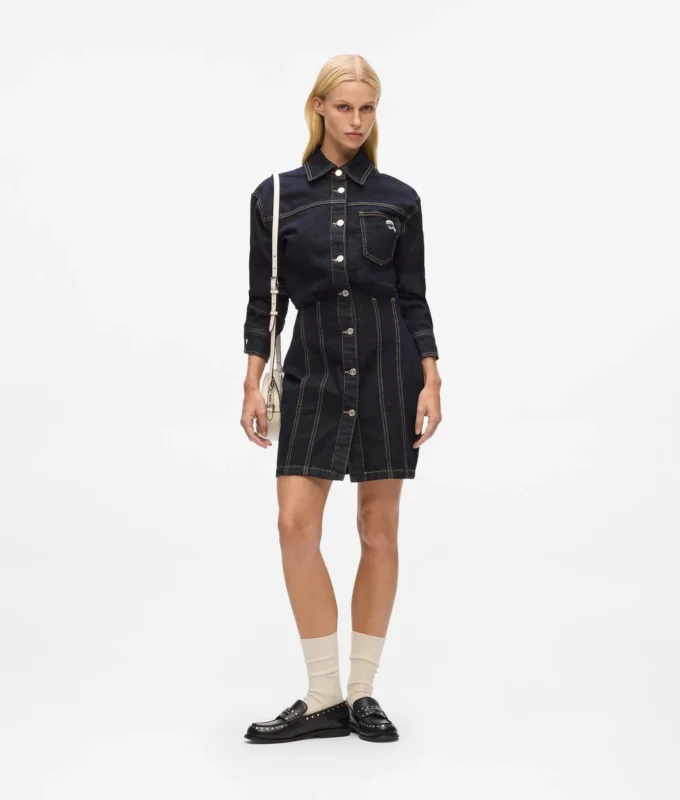 Ikon denim shirtjurk