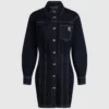 Ikon denim shirtjurk