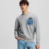 IKON DENIM SWEATSHIRT MET ZAK