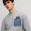 IKON DENIM SWEATSHIRT MET ZAK