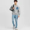 IKON DENIM SWEATSHIRT MET ZAK
