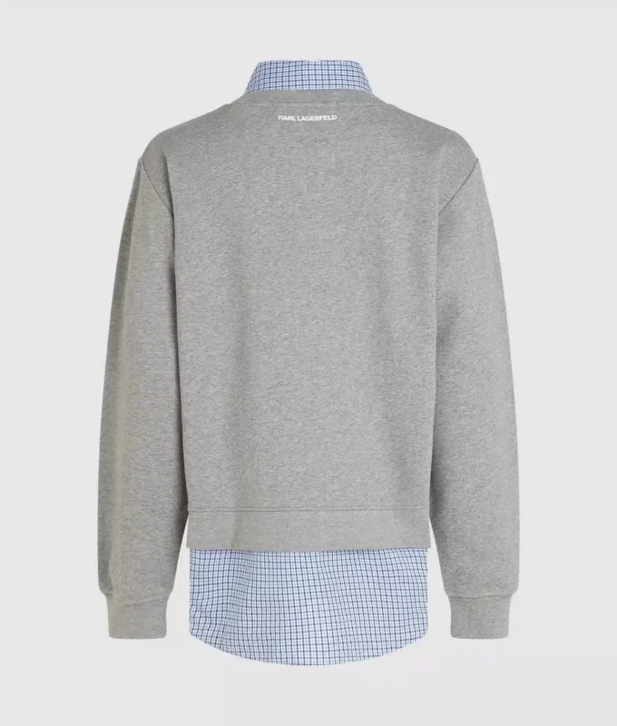Ikon gelaagd sweatshirt