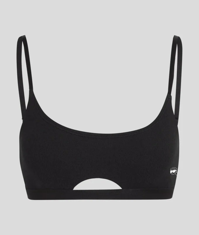 IKON GERIBBELDE BRALETTE MET KIJKGAATJE