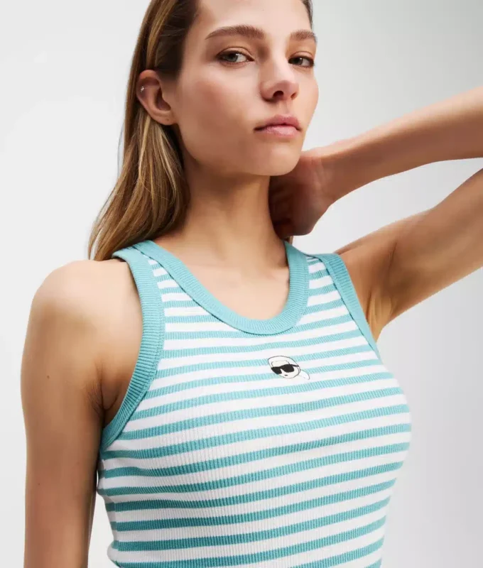 IKON GERIBBELDE TANKTOP