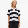 Ikon gestreept poloshirt