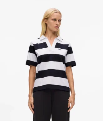 Ikon gestreept poloshirt