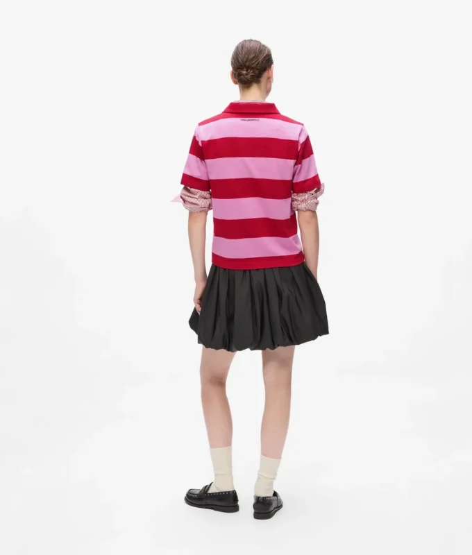 Ikon gestreept poloshirt
