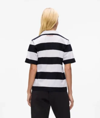 Ikon gestreept poloshirt