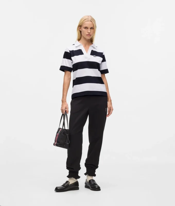 Ikon gestreept poloshirt