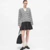 Ikon gestreept poloshirt met lange mouwen