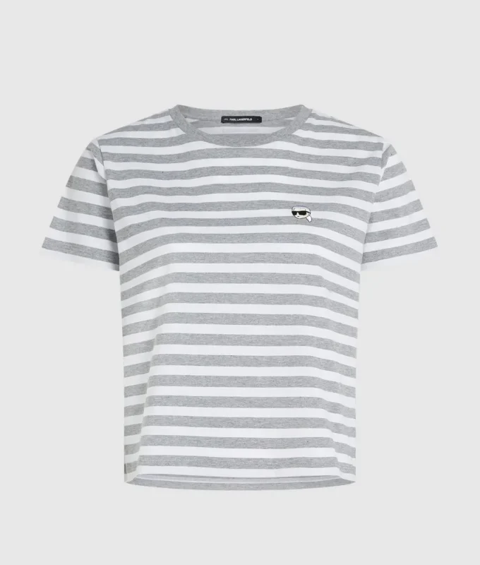 Ikon gestreept T-shirt