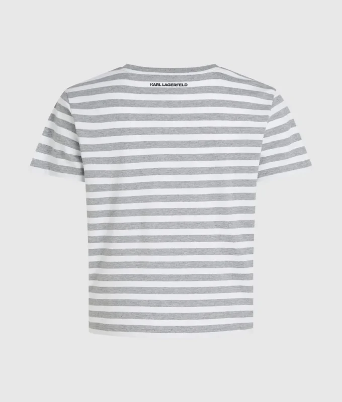 Ikon gestreept T-shirt