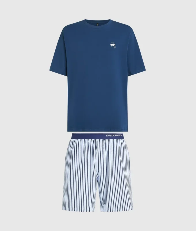 IKON GESTREEPTE PYJAMASET