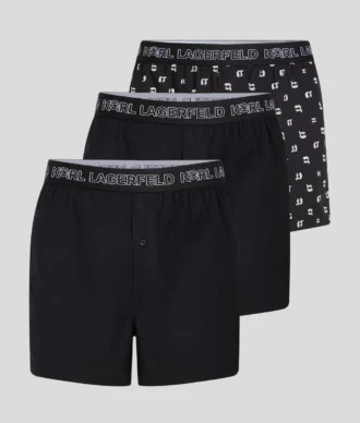 IKON GEWEVEN BOXERSHORTS – 3-PACK