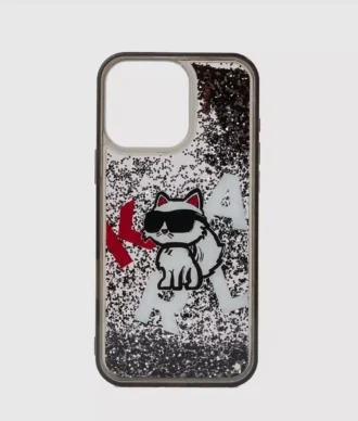 Ikon glitter iPhone 16 Pro Max-hoesje