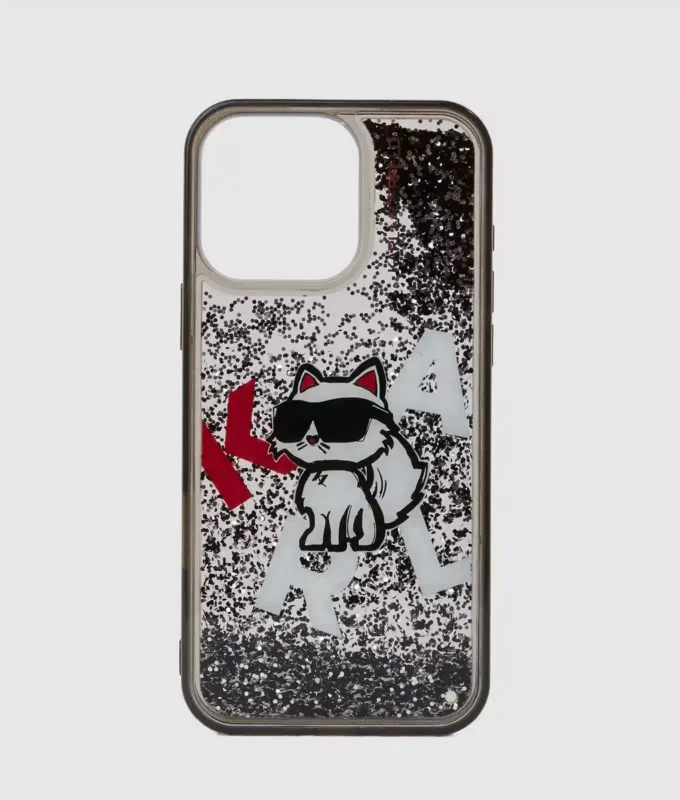 Ikon glitter iPhone 16 Pro Max-hoesje