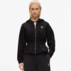 Ikon hoodie met getailleerde rits
