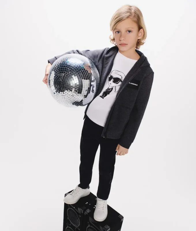 Ikon-hoodie met ritssluiting voor jongens