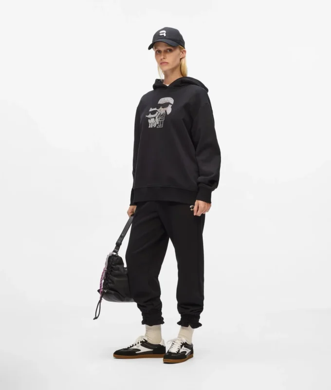Ikon hoodie met strass
