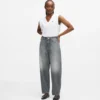 Ikon jeans met wijde pijpen
