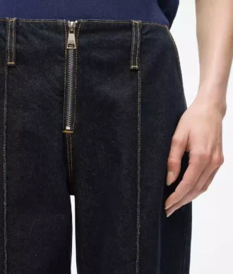 Ikon jeans met wijde pijpen