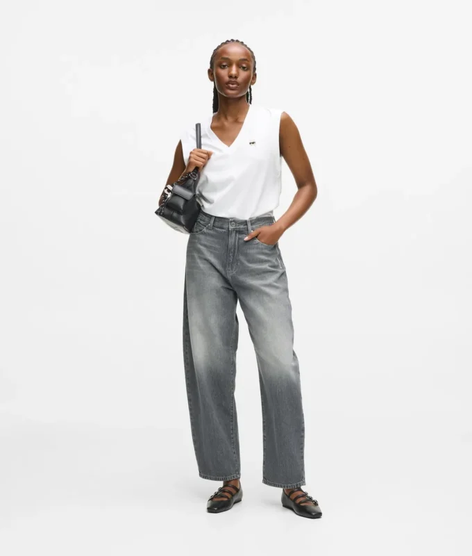 Ikon jeans met wijde pijpen