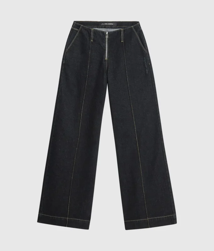 Ikon jeans met wijde pijpen