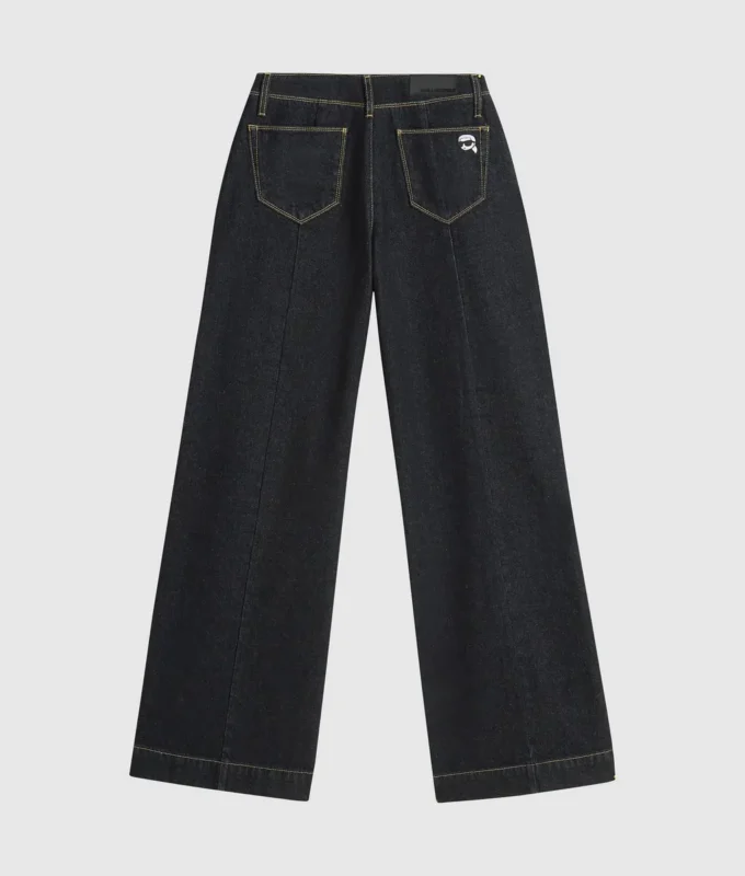 Ikon jeans met wijde pijpen