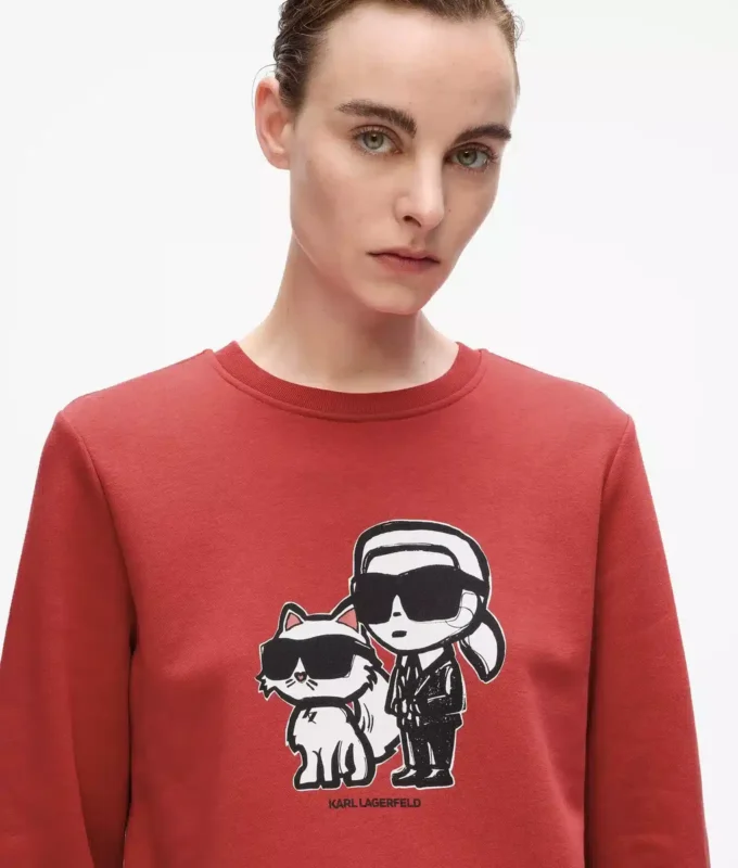 Ikon Karl en Choupette sweatshirt