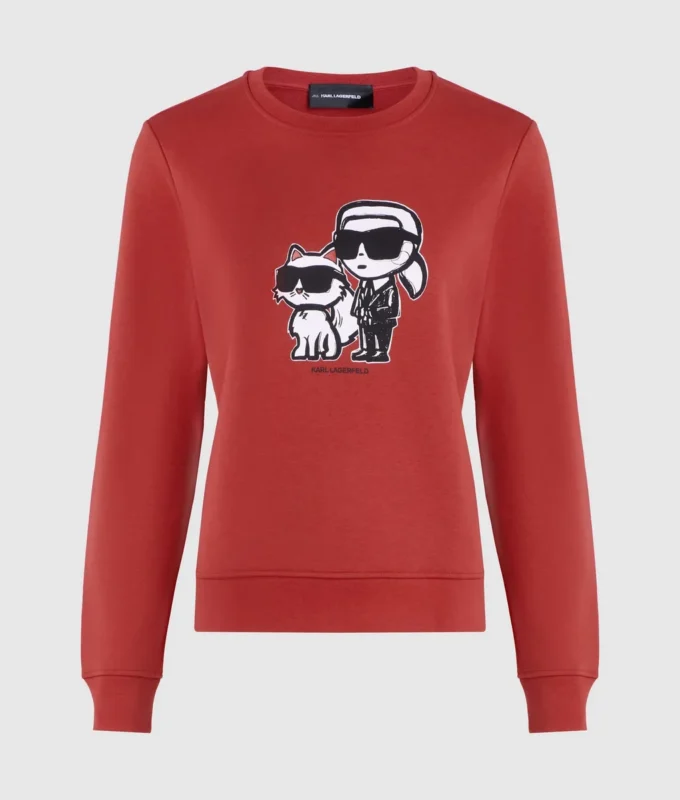 Ikon Karl en Choupette sweatshirt