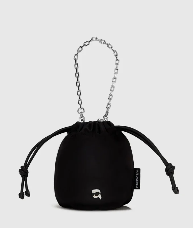 Ikon kleine bucket bag van nylon