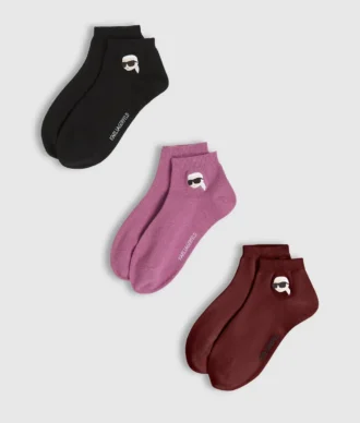 Ikon korte sokken – 3-pack