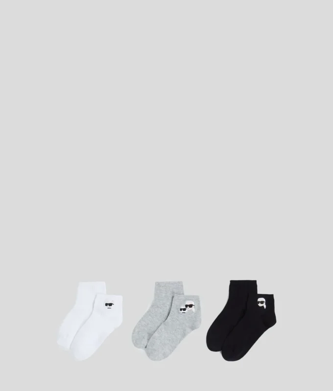 IKON KORTE SOKKEN – 3-PACK