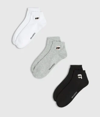 Ikon korte sokken – 3-pack